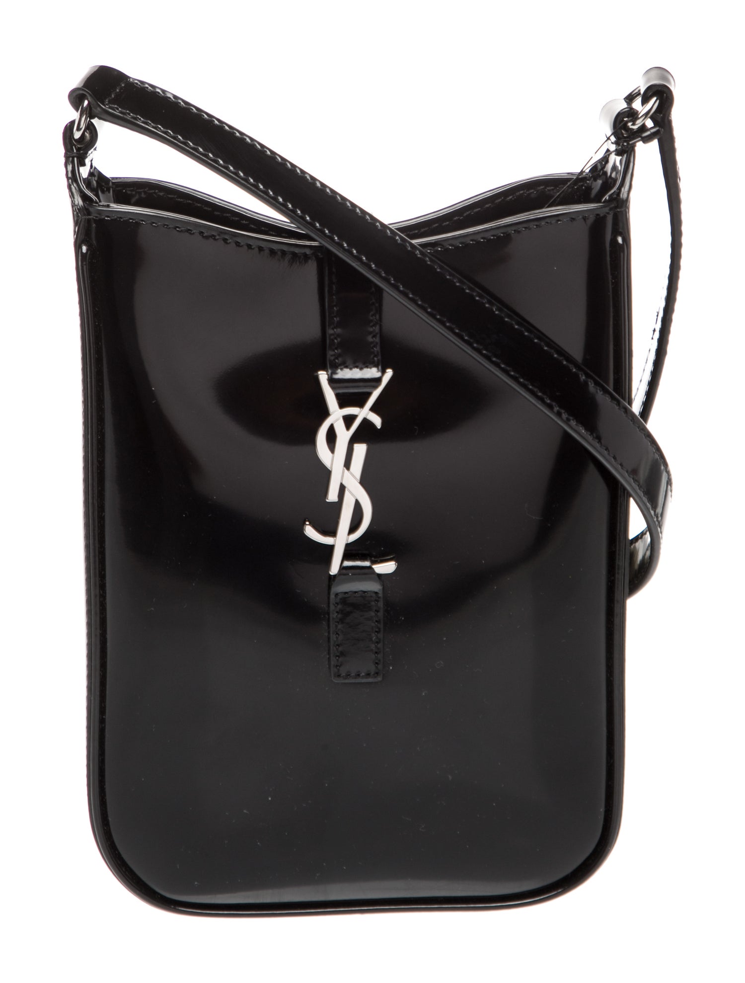 Saint Laurent Leather Le 5 a 7 Mini 2023